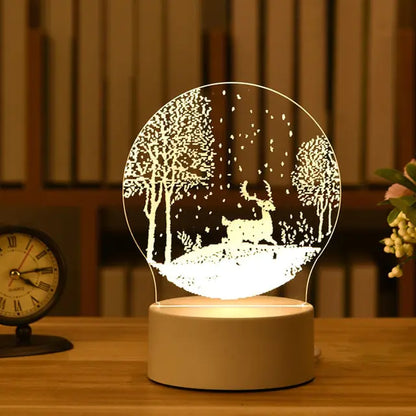 3D Led Night Light Model Toys